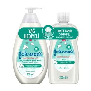 Johnson's Baby S Cotton Touch Kofre Sampuan+Yag