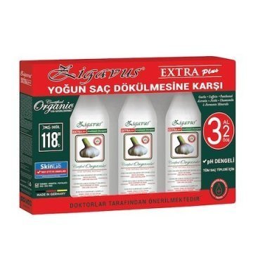 Zigavus 3 Al 2 Öde Ekstra Plus Sarımsaklı Şampuan 3X250 (118.80TL)