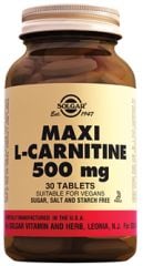 Solgar Maxi L-Carnitine 500 Mg 30 Tablet