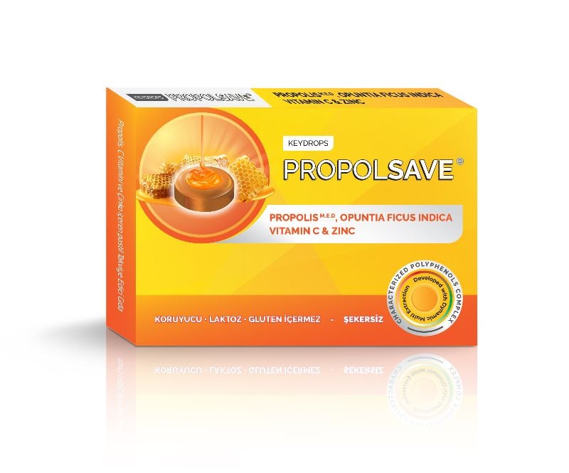 Keydrops Propolsave Vit c&Cinko 