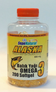 Omega 3 Balık Yağı 200 Softgel Kapsül 800 mg