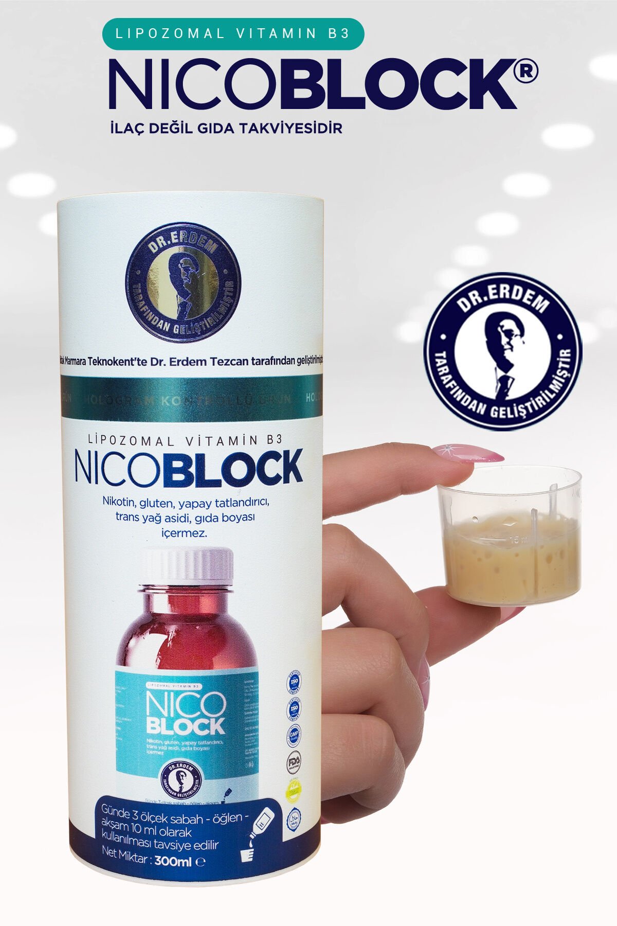 Nicoblock Lipozomal Vitamin B3 300 ml