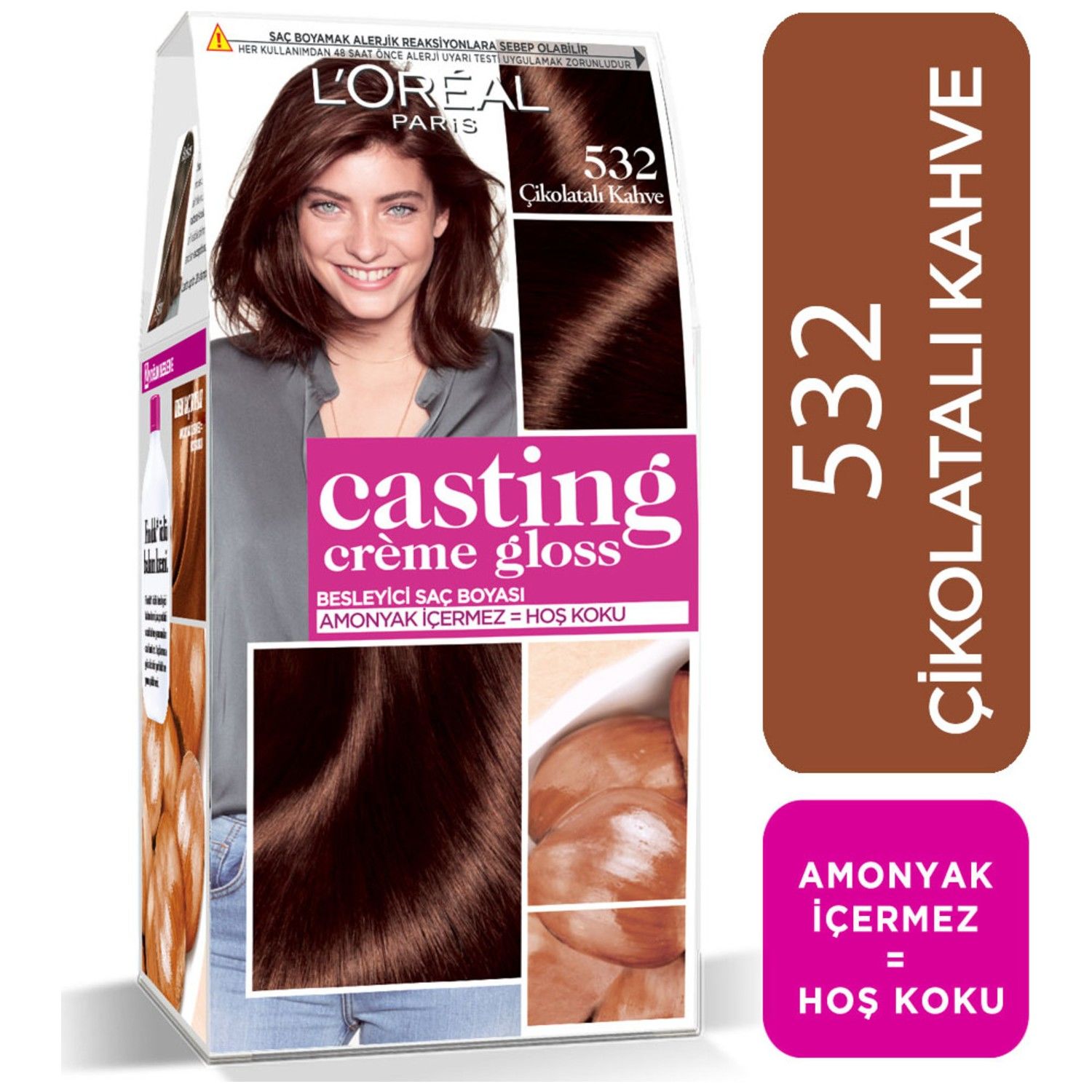 L'Oreal Paris Casting Creme Gloss - 532 Çikolatalı Kahve