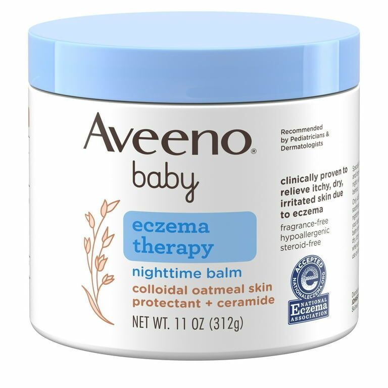 Aveeno Baby Eczema Therapy Nighttime Balm Fragrance Free 11 Oz 312 gr - İthal