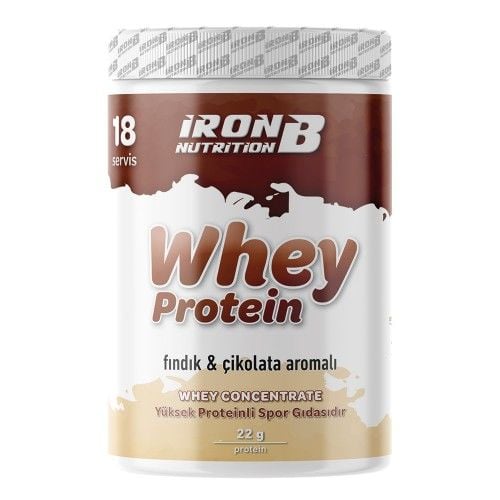 Ironb Nutrition Whey Protein Tozu Fındık Çikolata 540 gr