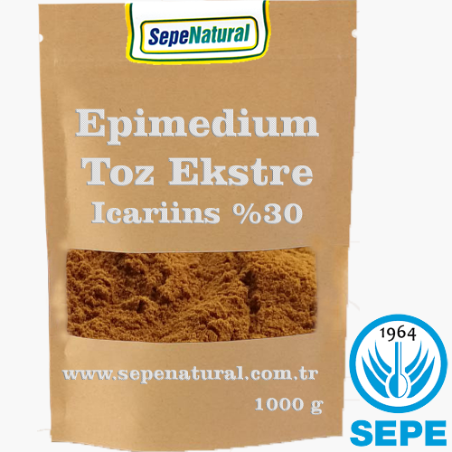 Epimedium Toz Ekstrakt 1000 gr Epimedyum Extract 1 kg