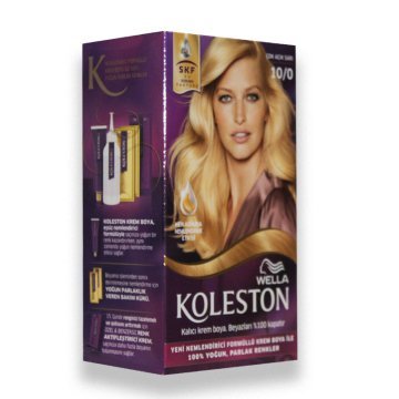 Koleston Kit Saç Boyası 10/0 Çok Açık Sarı