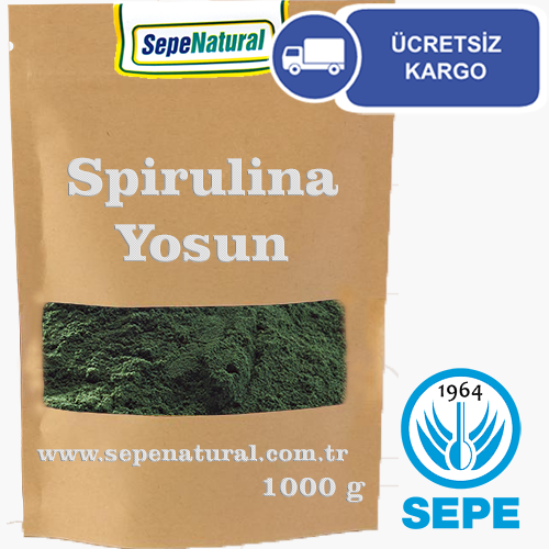 Toz Spirulina 5000 gr Siprulina Yosun 5 x 1 kg