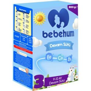 Bebehum 3 Devam Sütü 9-12 Ay 800 gr