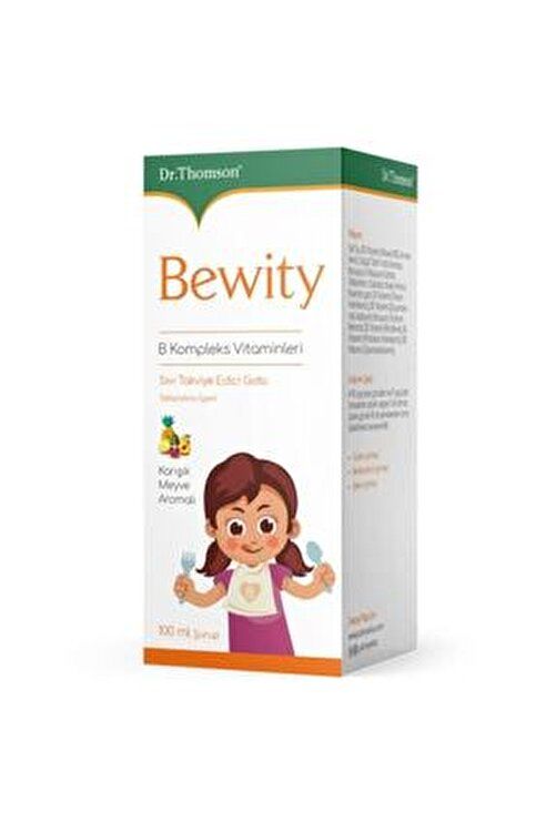 Dr. Thomson Bewity B Komplex Vitamin Şurup 2'li 100 ml - Buddy Yemek Tabağı Hediyeli