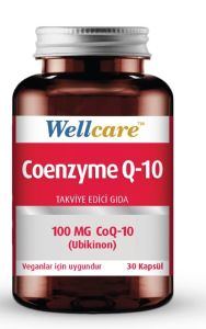Wellcare Coenzyme Q-10 100 mg 30 Kapsül