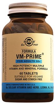 01/2023 Solgar Vm Prime Multi Vitamin +50 Yaş 60 Tablet