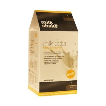 Milk Shake Milk Color Kalıcı Saç Boyası Siyah 1