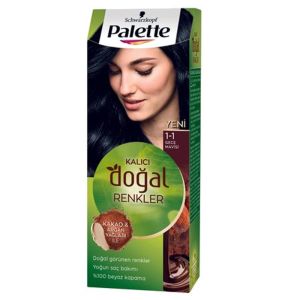 Palette Natural Saç Boyası - Gece Mavisi 1-1