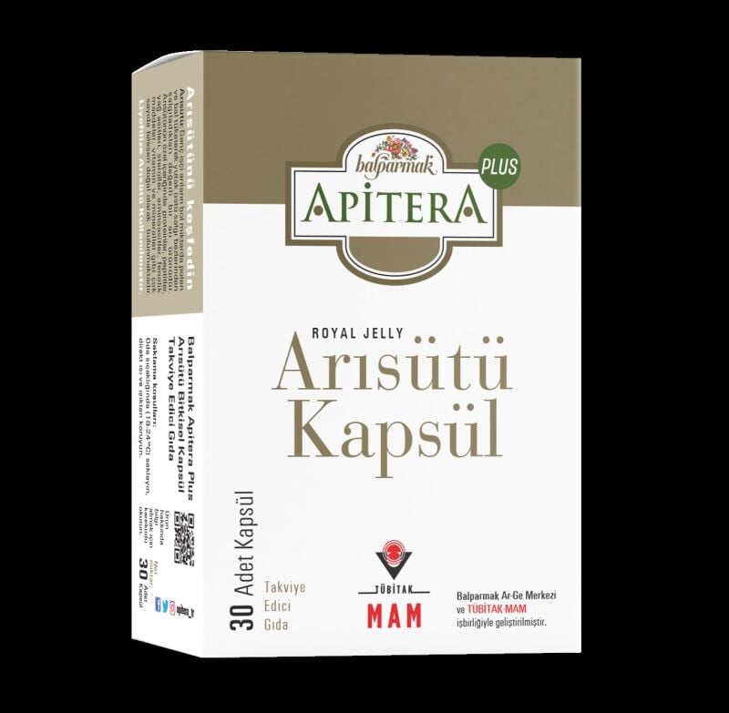 Apitera Plus Arı Sütü 30 Kapsül