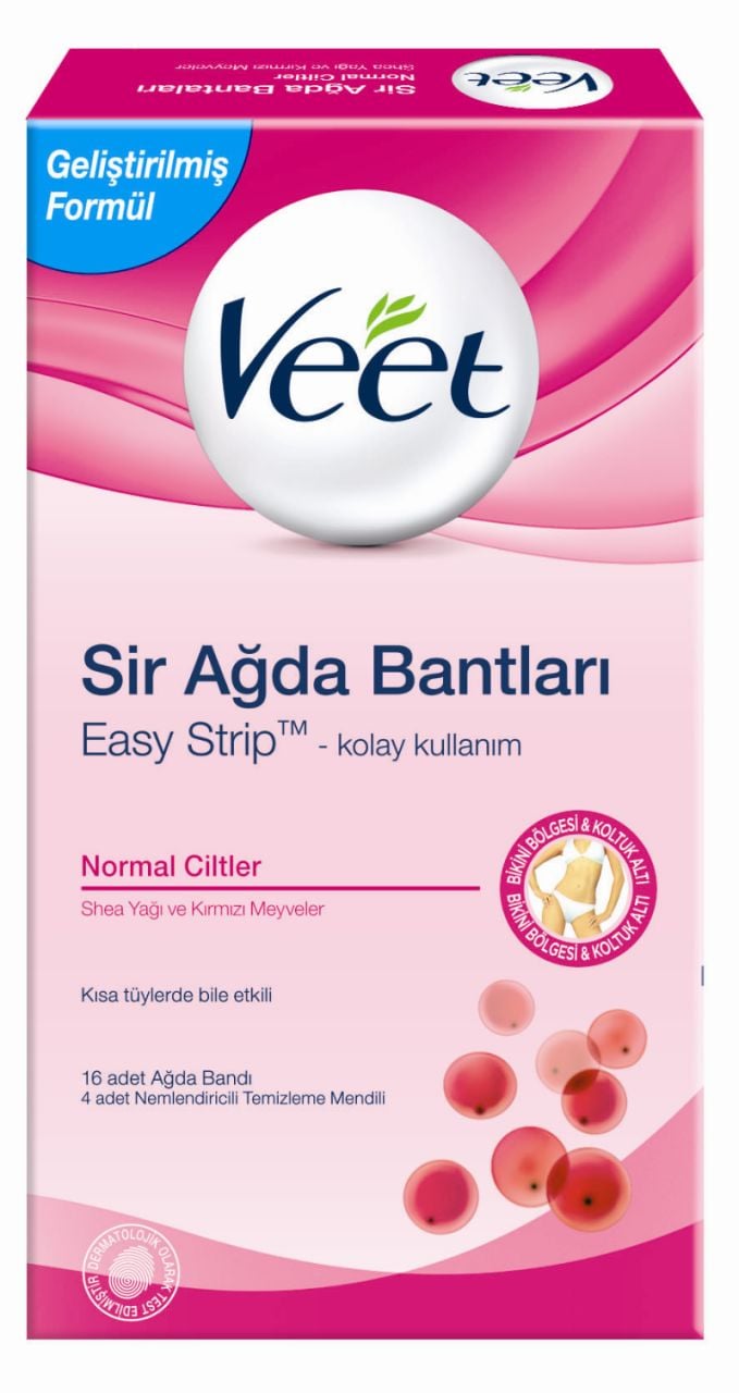 Veet Ağda Bandi Bikini&Kol.Alti 16Li