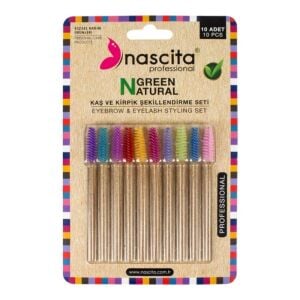 Nascita Green Natural 06 Kaş ve Kirpik Şekillendirme Seti