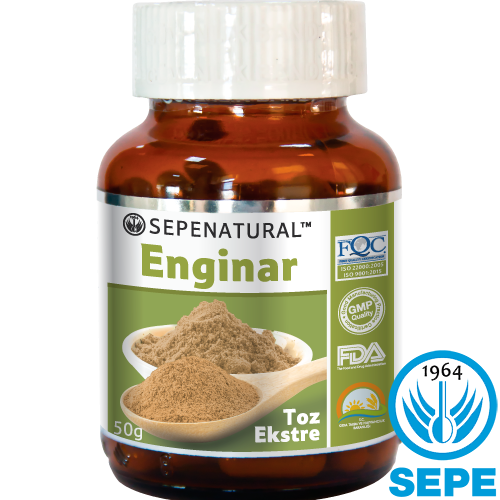 Enginar Ekstresi Toz Ekstrakt 50 gr Artichoke Extract Powder