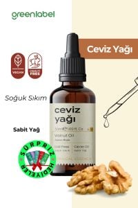 Greenlabel Tatlı Badem Yağı Soğuk Sıkım %100 Doğal ve Saf 50 ml