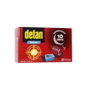 Detan Super Mat Cihaz + 10 Mat Hediye