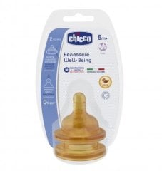 Chicco Biberon Emziği 6m+ Mama Akışlı