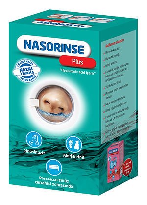 Nasorinse Plus Burun Yıkama Kiti