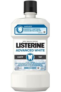 Listerine Advanced White Hafif Tat Alkolsüz 500 ml