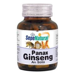 Panax Ginseng Ekstraktı & Arı Sütü  90 Kapsül x 380 mg