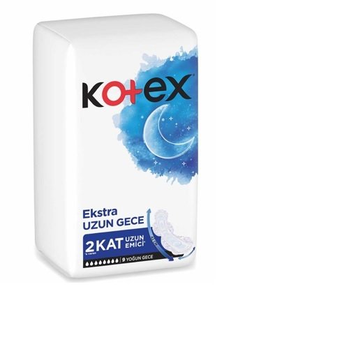 Kotex Ekstra Uzun Gece  9X12