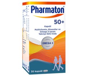 Pharmaton 50+ plus 30 Kapsül