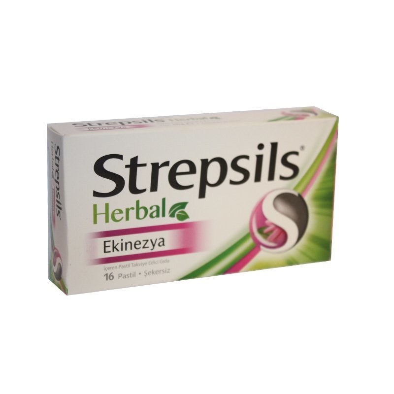 Strepsils Herbal Ekinezya 16 Pastil