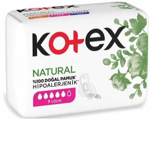 Kotex Natural Ultra Sıngle Uzun  7X24