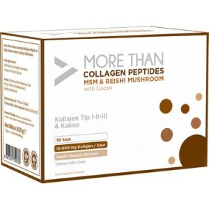 More Than Collagen Peptides MSM & Reishi Mushroom 30 Saşe