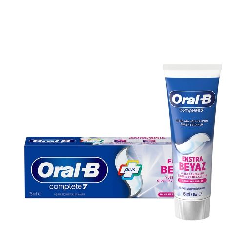 Oral-B Complete7 Ekstra Beyaz Diş Macunu 75 ml