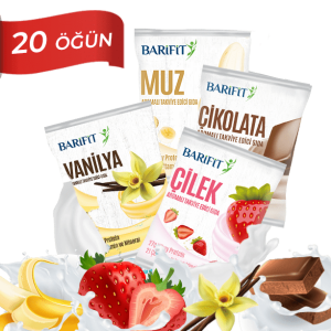 Barifit Protein Tozu Vanilyalı 20'li