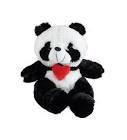 Halley Oyuncak Halley Peluş Sevimli Panda Siyah 35 cm