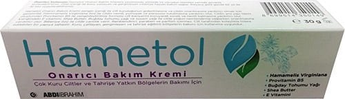 Hametol Onarıcı Bakım Kremi 30 gr