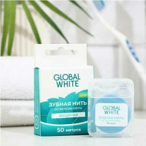 Global White Floss Mint 50 m