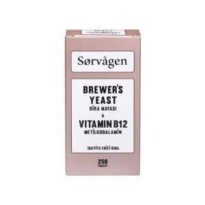 Sorvagen Brewer's Yeast Vitamin B12 Anne Sütü Arttırıcı 250 Tablet