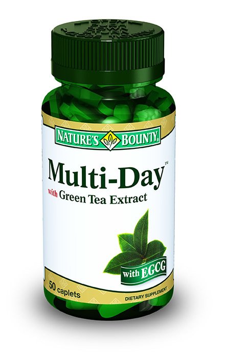 Nature'S Bounty Multi-Day With Gren Tea 50 Kapsül