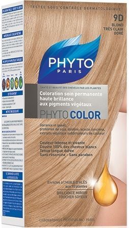 Phyto Color 9D Açık Sarı Dore Bitkisel Saç Boyası