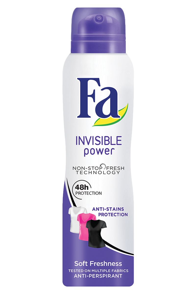 FA DEO SPRAY  INVISIBLE POWER