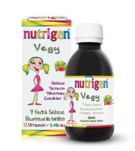 3 Al 2 Öde Nutrigen Vegy Şurup Sebze Sevmeyen Çocuklar 200 Ml