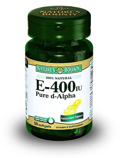 Nature'S Bounty Vitamin E-400 İu 50 Softjel