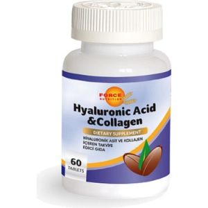 Force Nutrition Hyaluronik Asid & Collagen 60 Tablet - 3 Adet
