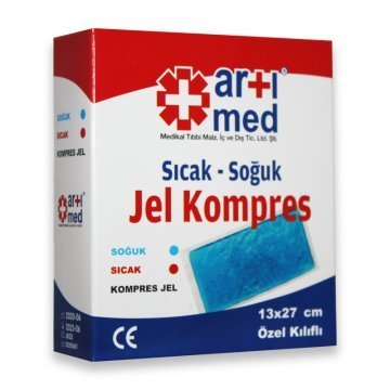 ArtıMed Sıcak-Soğuk Jel Kompres Kılıflı 13x27cm