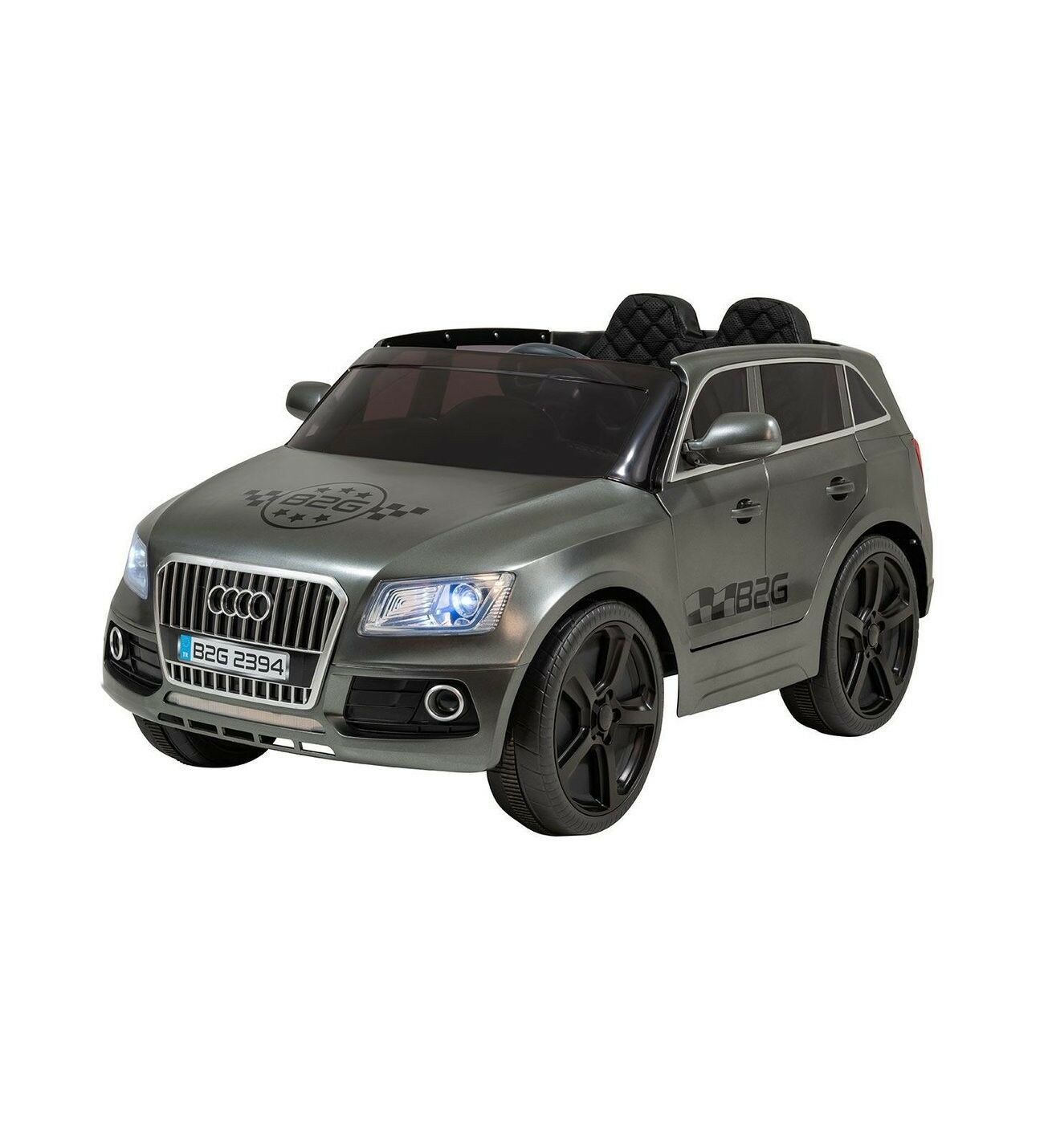 Baby2go 2394 Suv 12 Volt Uzaktan Kumandalı Deri Koltuklu Akülü Araba Kırmızı