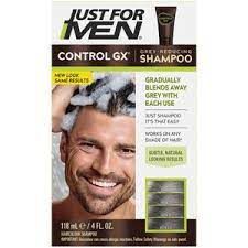 Just For Men Control GX Gray Reduction Gradually Colors Hair Daily Shampoo 118 ml