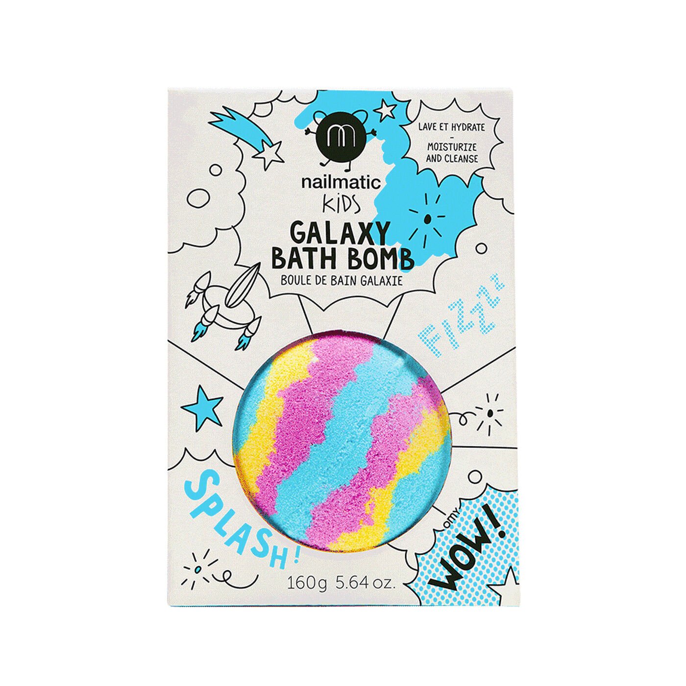 Nailmatic Kids Galaxy Bath Bomb - Mavi