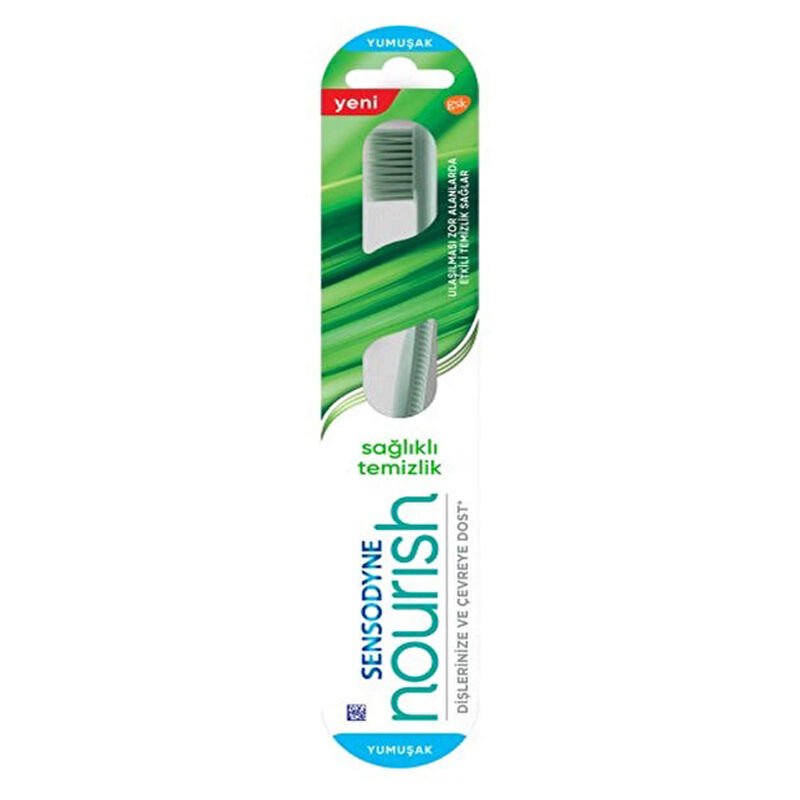 Nourish Diş Fırçası Yumuşak Yeşil